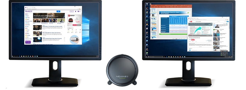 Dual monitor con Nexineo