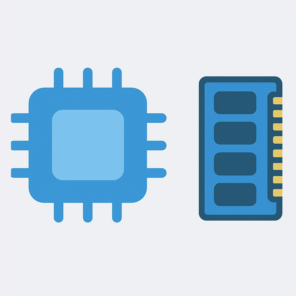 RAM Y CPU maquinas virtuales