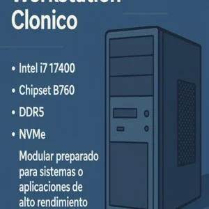 Workstation clonico intel, disponible en la tienda online de OKPC Barcelona, servicio IT Barcelona-Vallès