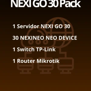 Pack NEXINEO GO 30 contenido ofrecido por okpcbarcelona.com