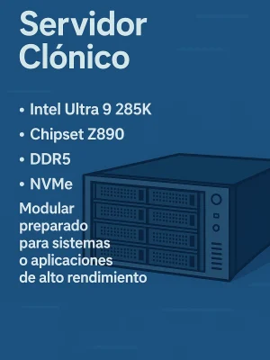 servidor clonico intel